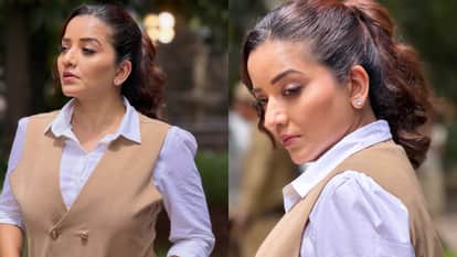 love to hate you Star Bhojpuri Actress monalisa Shares her Photos In Boss Lady look Goes Viral