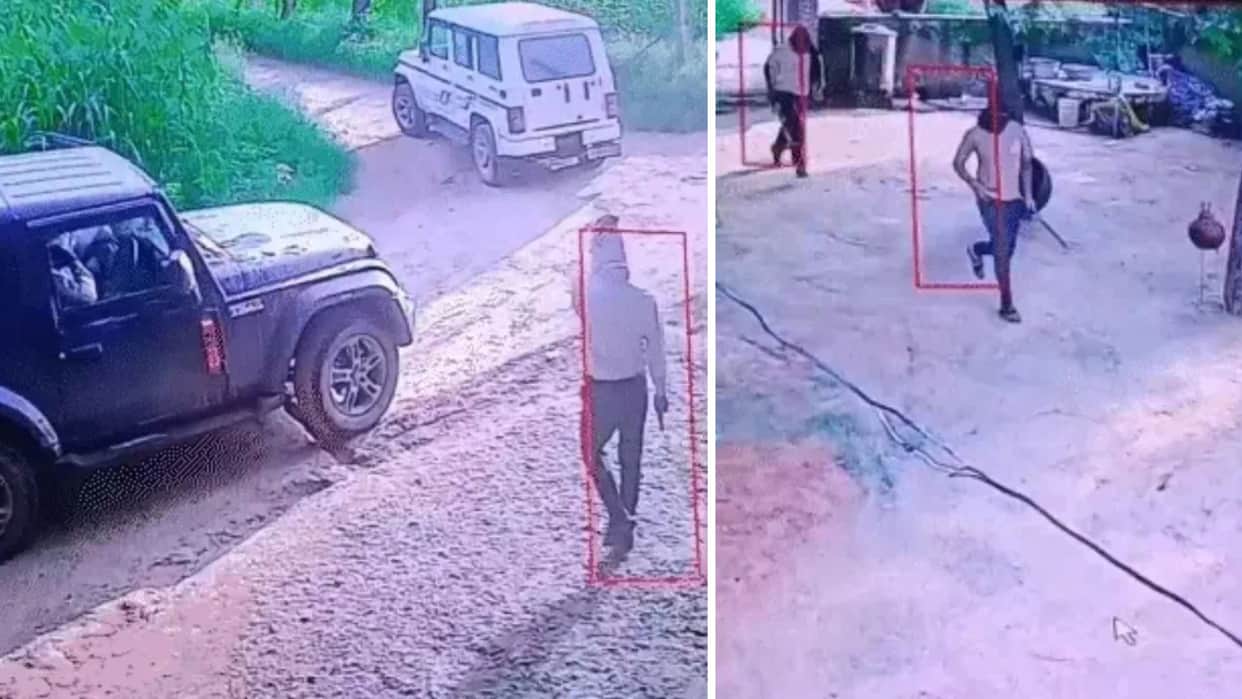 Masked Men Attack Elder Inside Home in Neemkathana, CCTV Captures Entire Incident