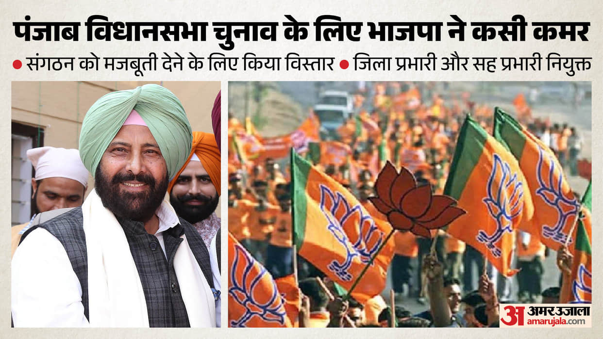 BJP expands its organization in Punjab.