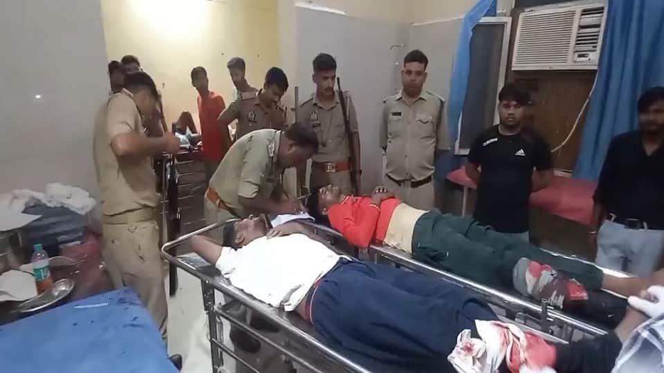 Police nabbed two cattle thieves in encounter in Firozabad
