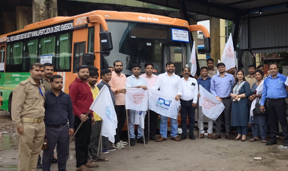 E-bus service to Lucknow launched; fare set at ₹186; 51 passengers traveled on day one