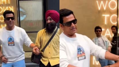 रवि किशन ने पैपराजी के साथ वायरल डांस स्टेप को किया