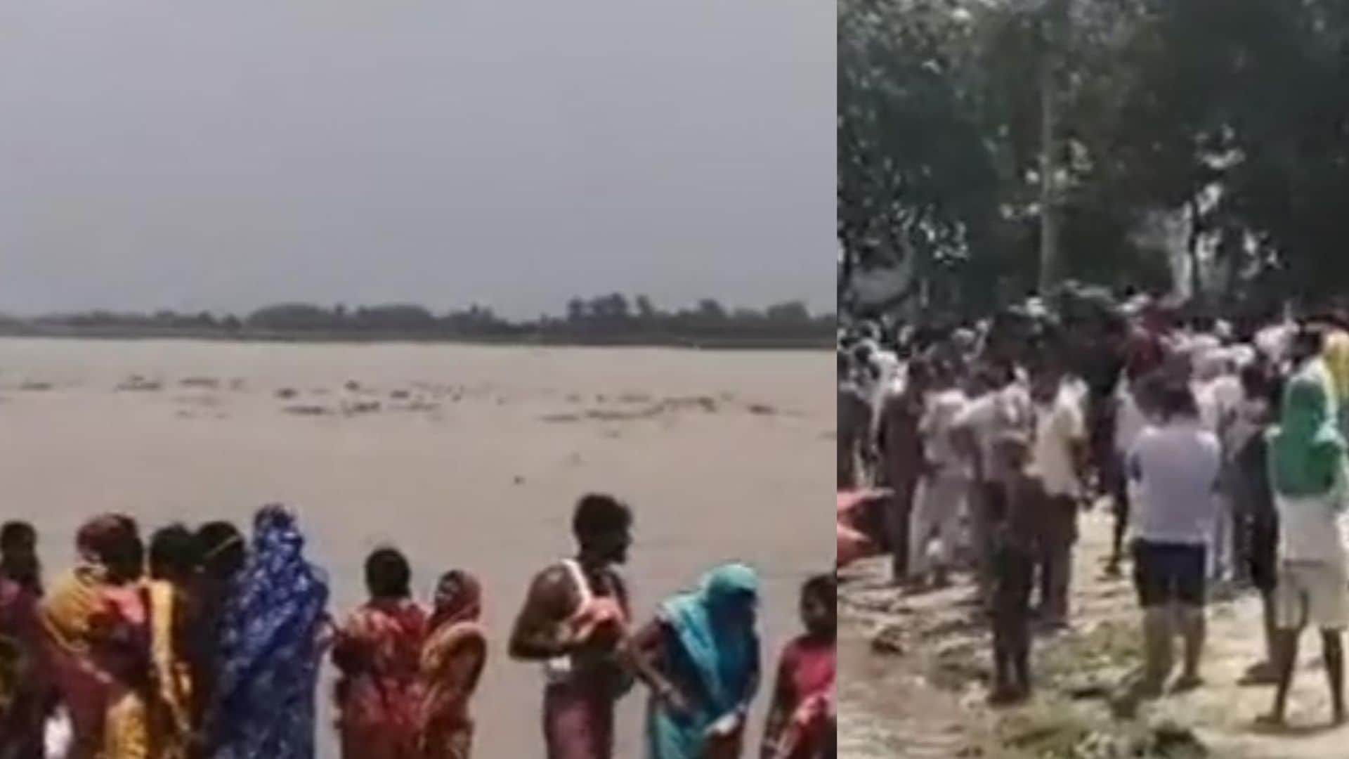 स्नान के दौरान गंगा घाट पर तीन दोस्त डूबे