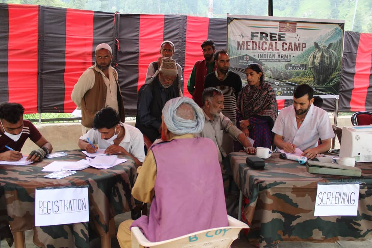 Indian Army Brings Medical Care to Remote Boniyar Villages on Independence Day