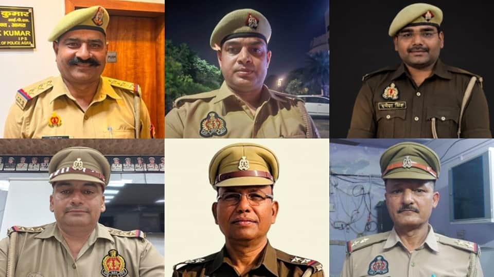 30 police personnel received medals at Agra Police Commissionerate on Independence Day