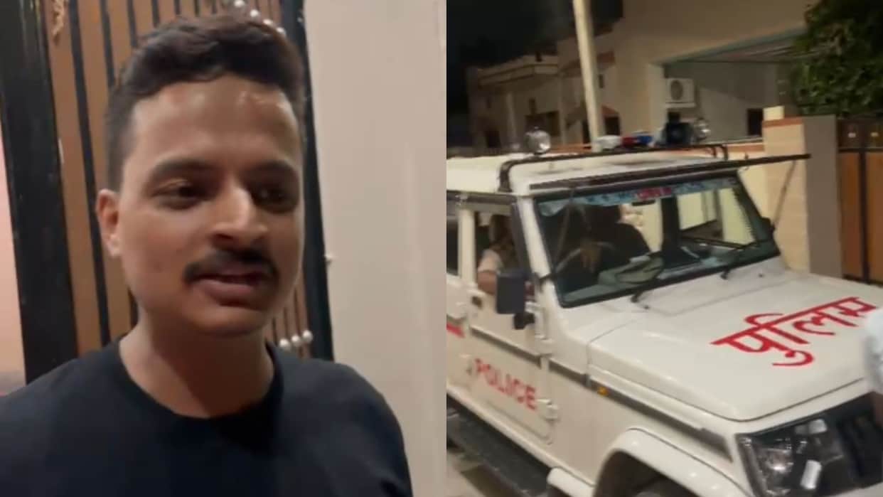 Midnight Police Raid in Didwana Cops Reach Home of Fasting Activist Shubham Ahead of Rajasthan Governor Visit