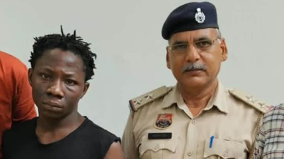 Nigerian arrested with 310 grams of heroin in Kundli Sonipat