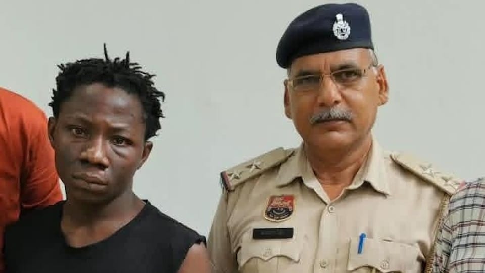 Nigerian arrested with 310 grams of heroin in Kundli Sonipat