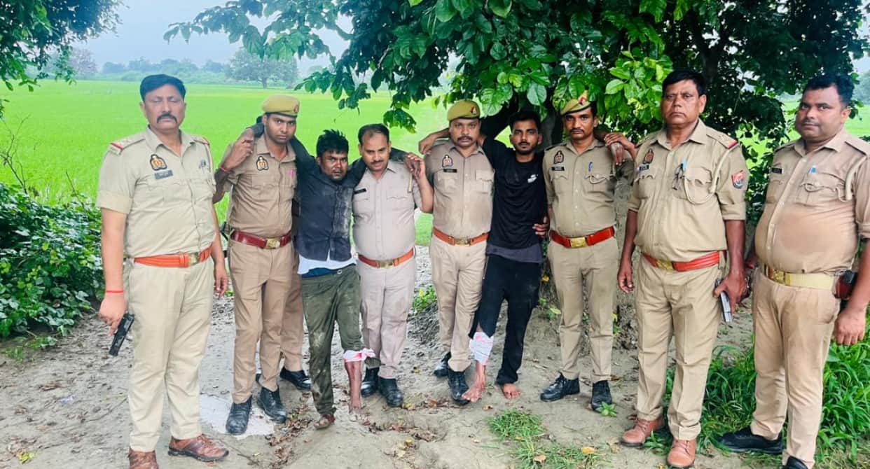 Two Iron Rod Thieves Shot in Legs During Encounter with Bakewar Police, Three Arrested