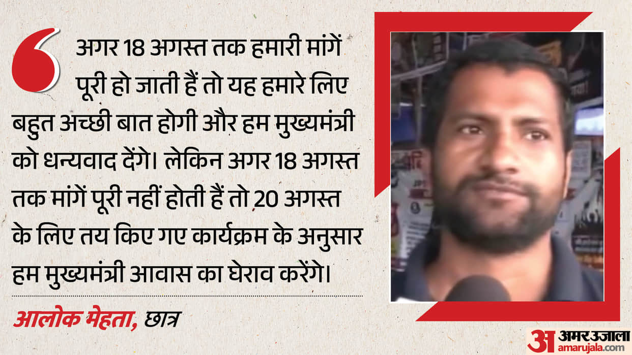 jharkhand jpsc jssc irregularities student protest hemant soren cm residence gherao cbi probe