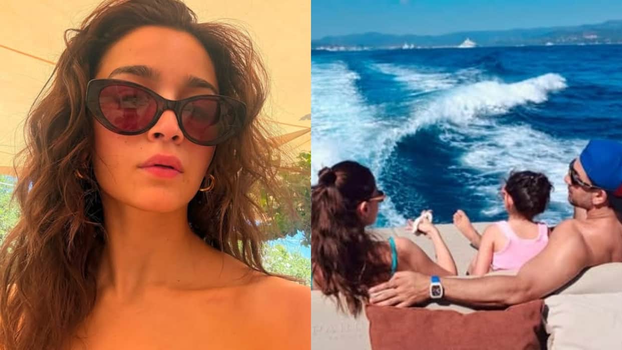 Alia Bhatt Shares Old Vacation Photos with Ranbir Kapoor And Daughter Raha Fans love Vibe