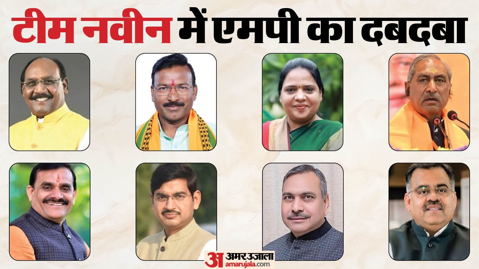 भाजपा की नई टीम में मध्य प्रदेश का दबदबा
