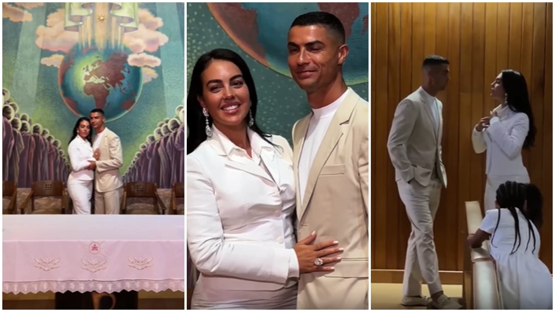 Cristiano Ronaldo and Georgina Rodriguez Wedding Photos and Video Revealed by Vogue
