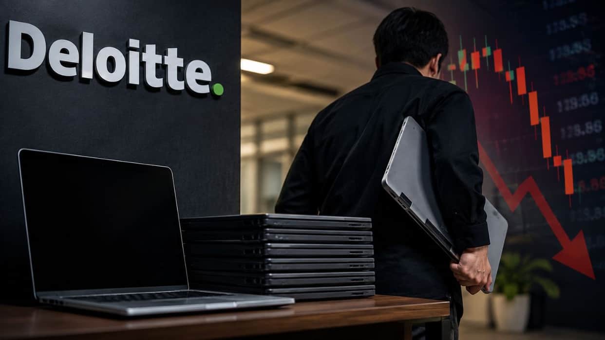 deloitte ex manager stole laptops worth 55 lakh for stock trading hong kong