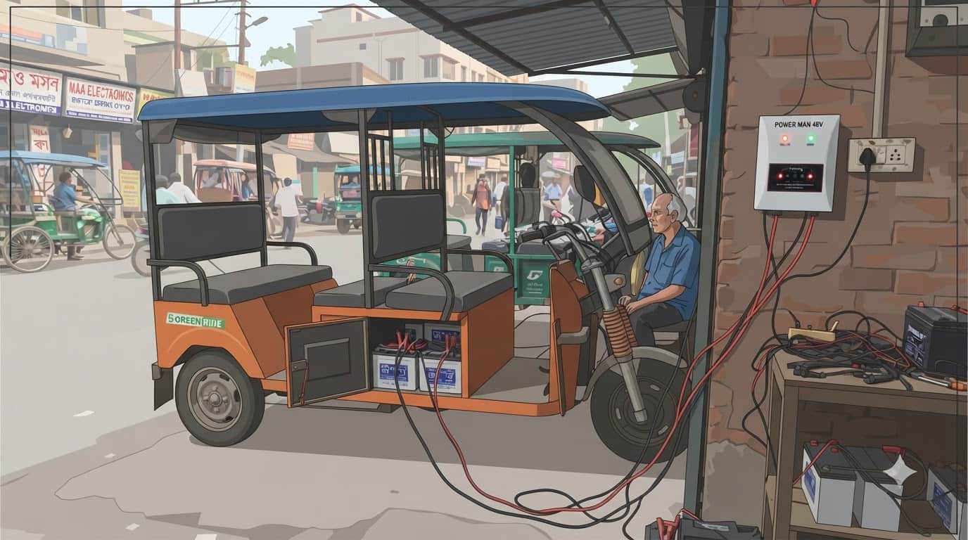 e-Rickshaw Battery Blast in Delhi: 2 people died in a fire caused by an e-rickshaw battery explosion kyo hua