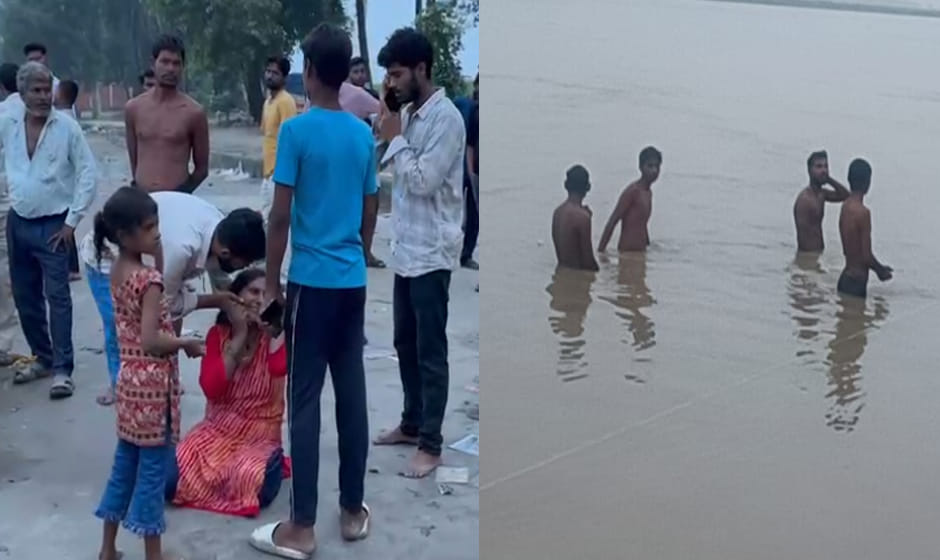 Kanpur: Two friends drowned while bathing in the Ganges