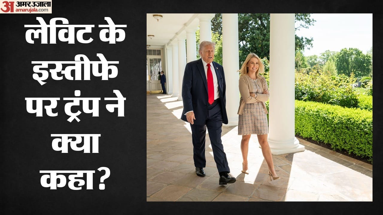 लेविट के इस्तीफे पर ट्रंप ने क्या कहा?
