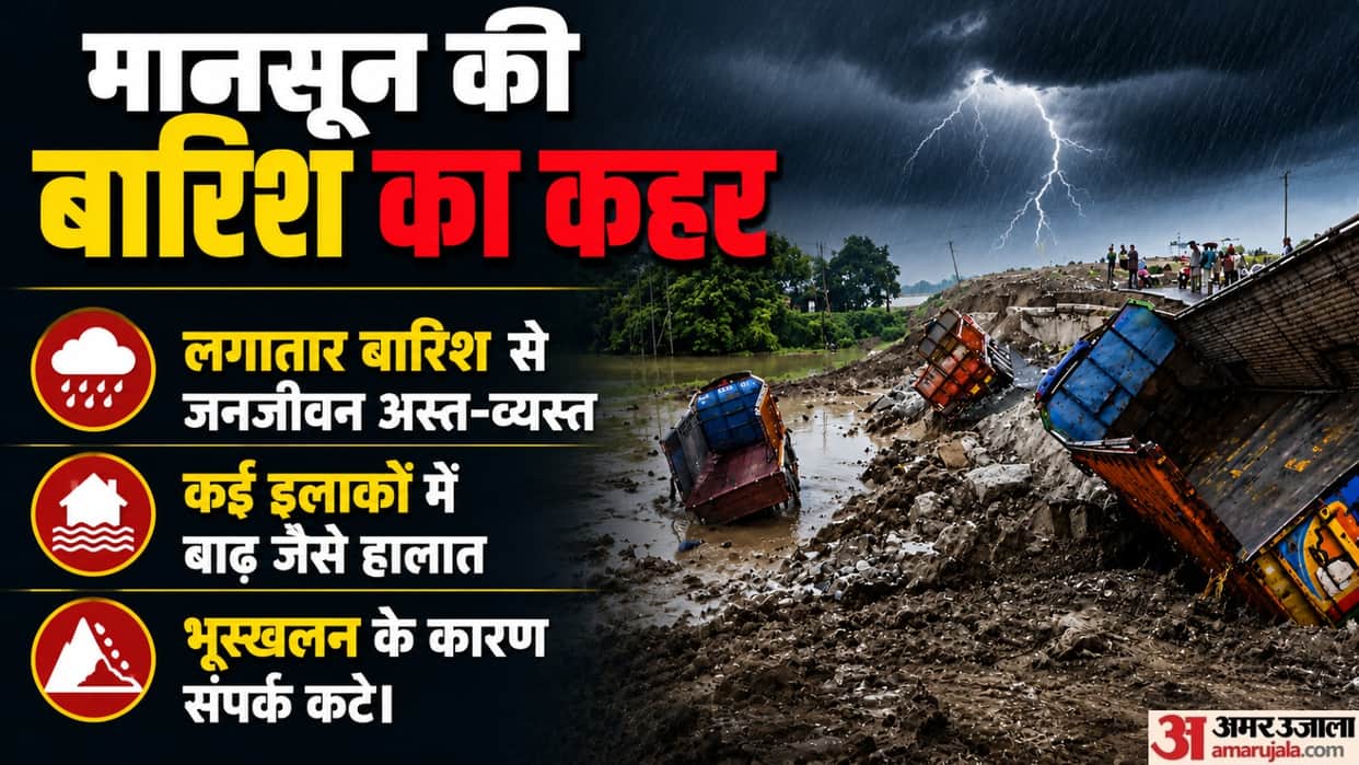 Weather IMD Rain forecast Jammu Kashmir Tamil Nadu Assam and Odisha floods delhi ncr and up ka mausam samachar