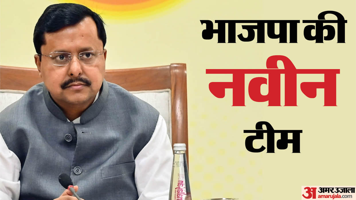 bjp new team nitin nabin vasundhara raje smriti irani piyush goyal office bearers