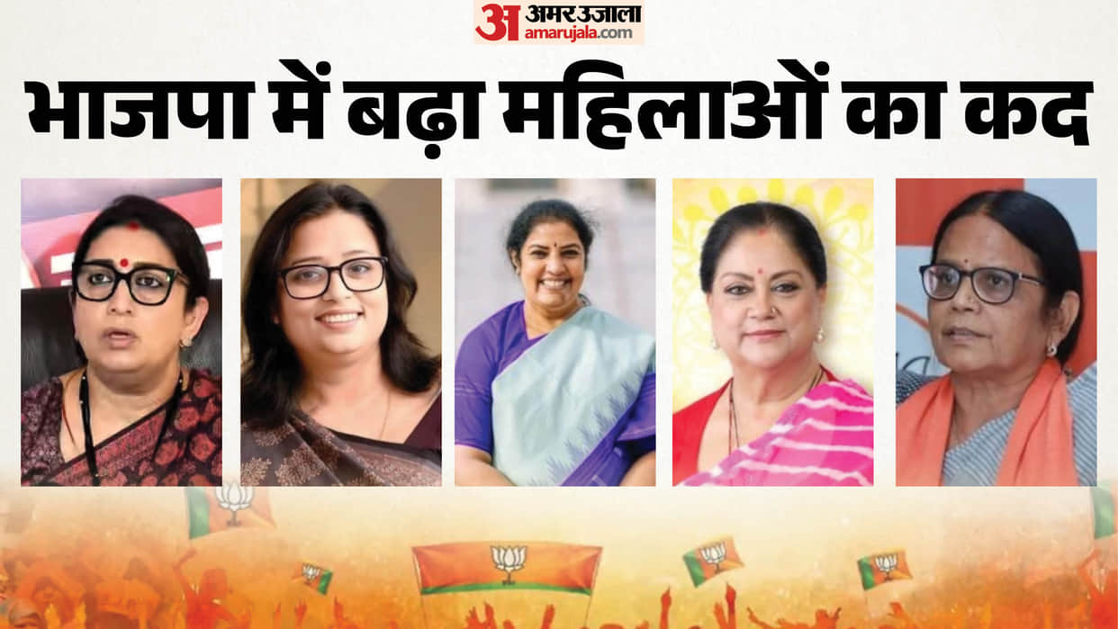 BJP New Team: Women Gain More Representation, Six Vice Presidents and Smriti Irani Get Key Roles