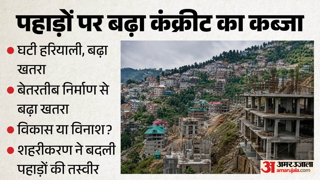 himachal climate change concrete jungle construction green cover pandoh bajoura shoghi dhamoon