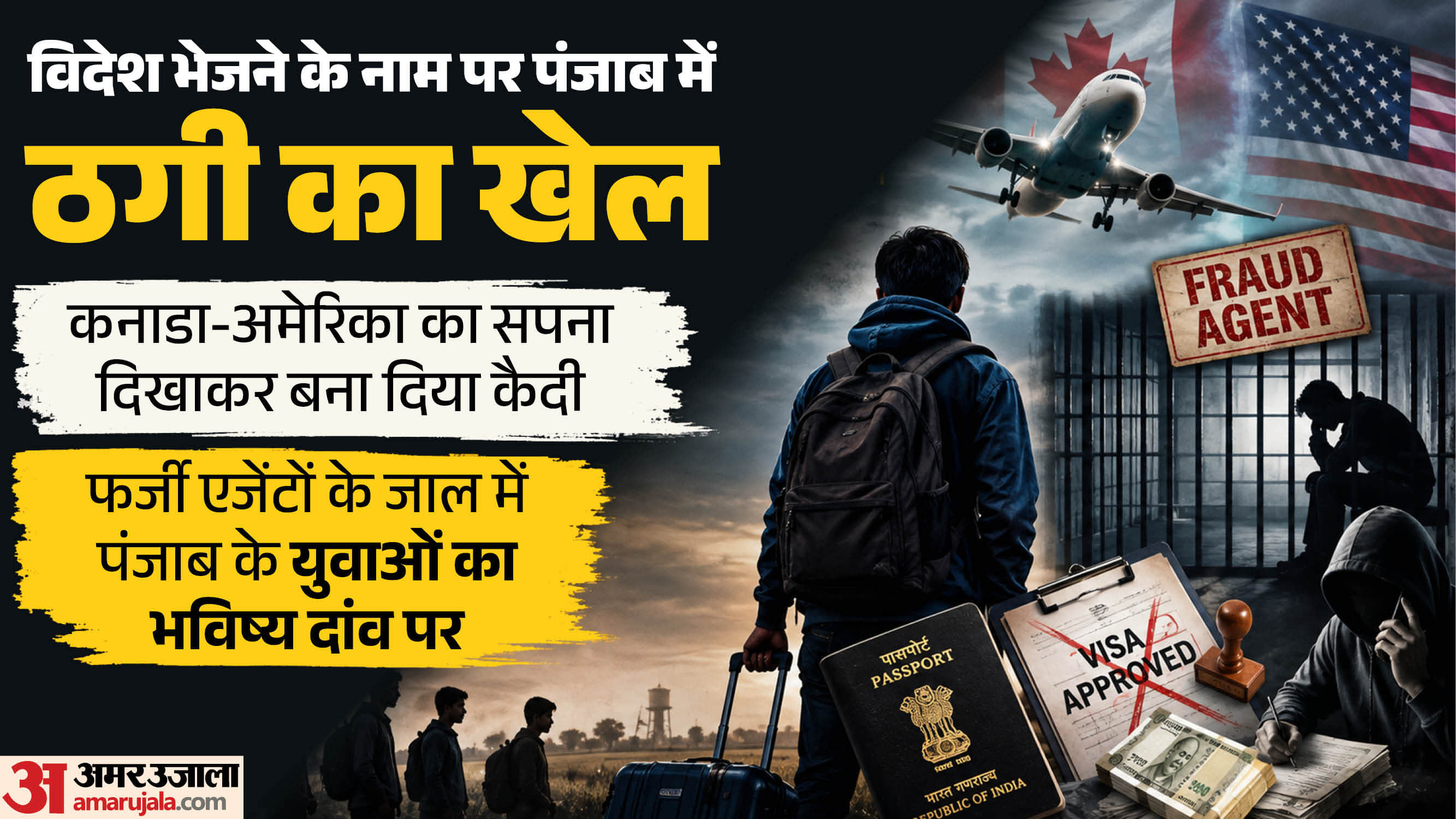 विदेश के नाम पर हो रही ठगी