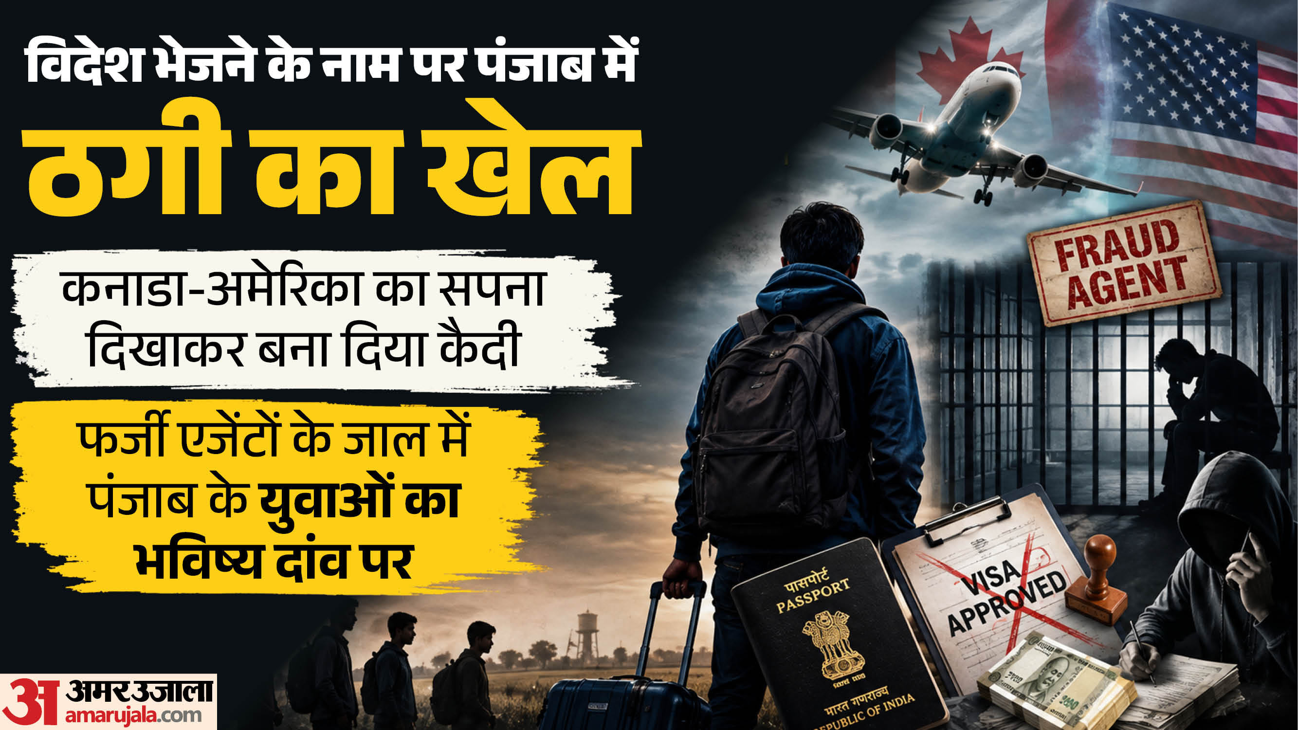 विदेश के नाम पर हो रही ठगी