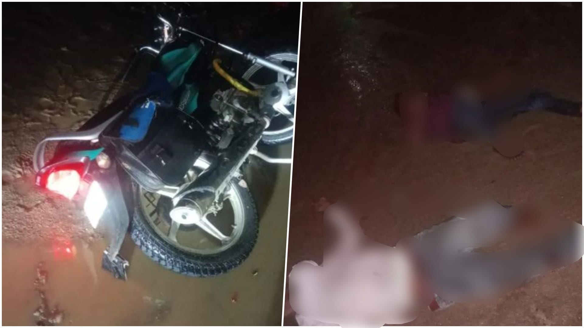बाइकों की भिड़ंत में तीन घायल