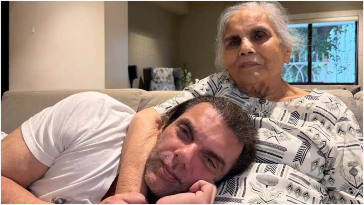 Sohail Khan shares Lovely photo with his Mother Salma Khan aka Sushila Charak says My mama is the strongest
