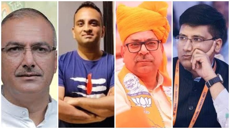 संजय भाटिया, अरुण यादव, सतीश पुनिया और सिद्धार्थ यादव