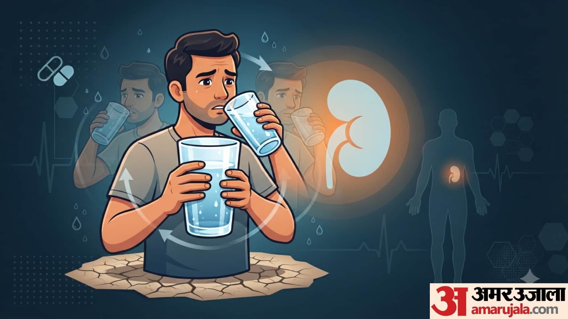 why do i feel thirsty even after drinking water mujhe baar baar pyas kyon lagti hai