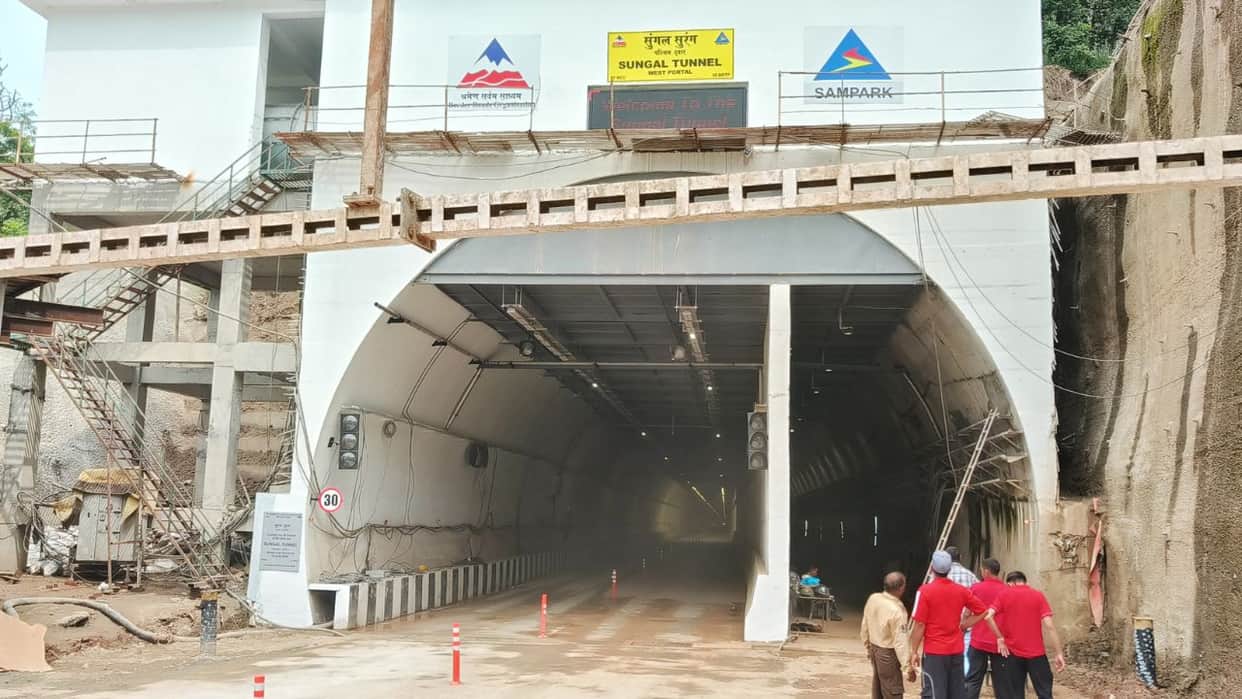 Sungal Tunnel opens on Independence Day