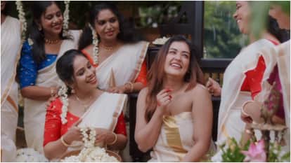 Bigg Boss Malayalam 7 winner Actress anumol gets married with Bhuvanesh at Guruvayur Temple Shares Photos
