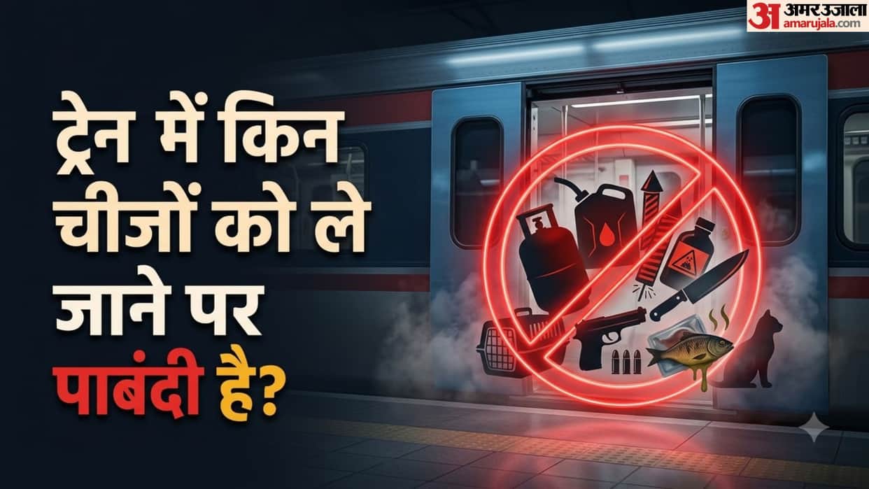 Banned Items in Indian Railways: Check What You Cannot Carry on Trains know in hindi