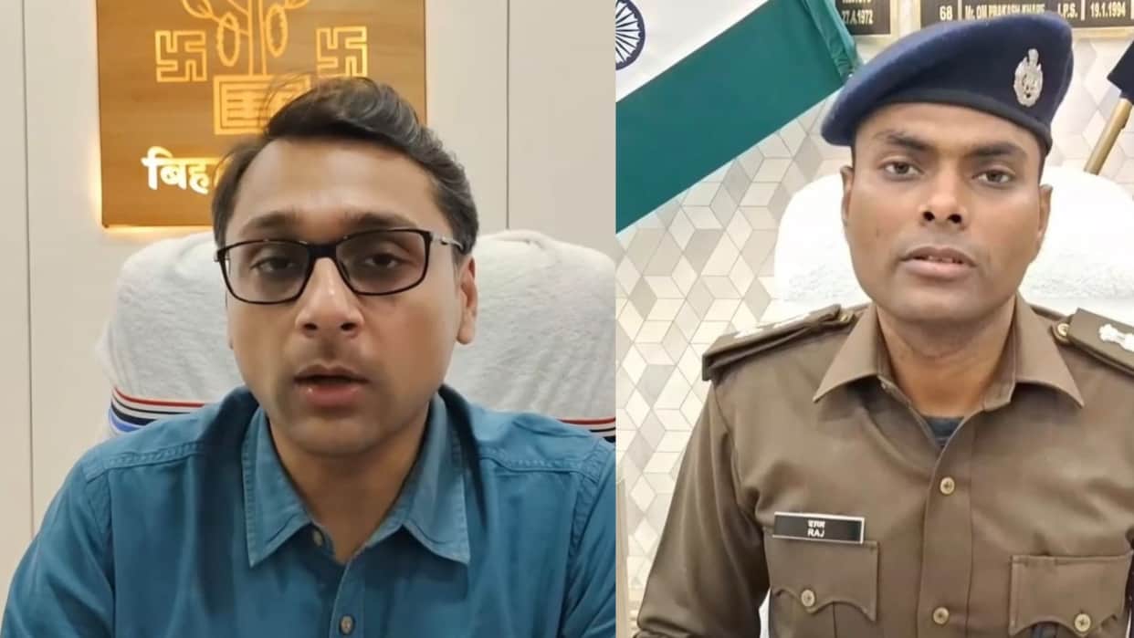 bharat-tiwari-encounter-bhojpur-dm-sp-transfer-controversy