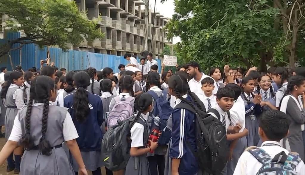 First-ever Gen Alpha protest in Bhopal: 300 students took to the streets, declaring they would not allow the m