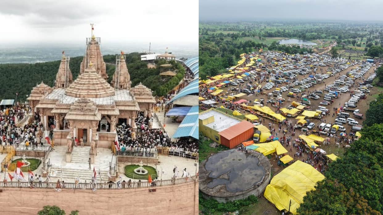 Nag Panchami in Barwani Over four lakh Pilgrims Offer Prayers at Nagalwadi Shikhardham