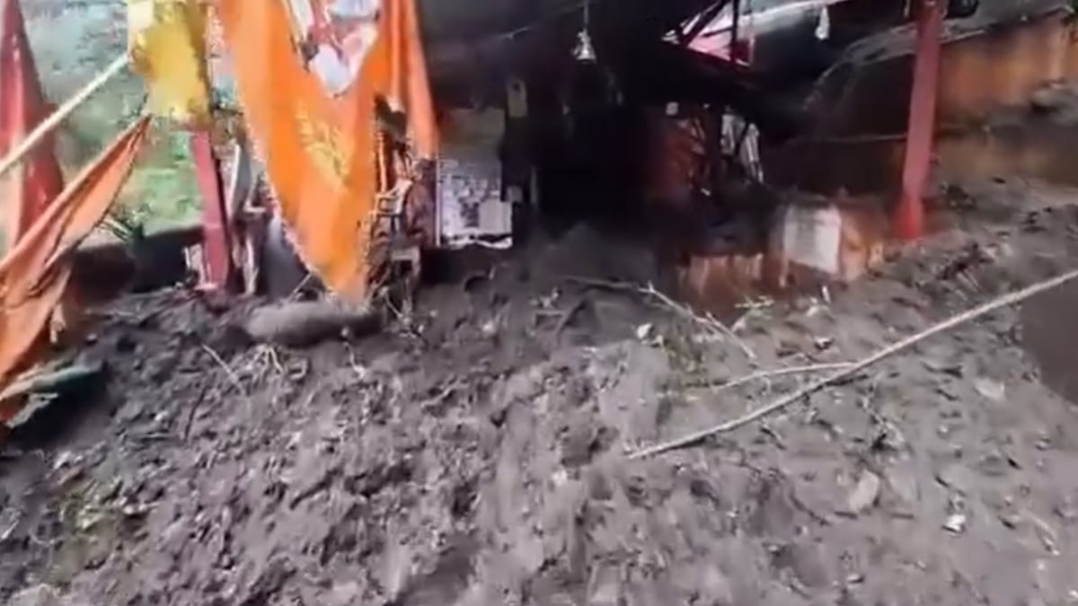 Uttarakhand: उर्गम घाटी में कल्पेश्वर महादेव मंदिर के पास भूस्खलन, प्रदेश में दो राज्यमार्ग समेत 91 सड़कें बंद