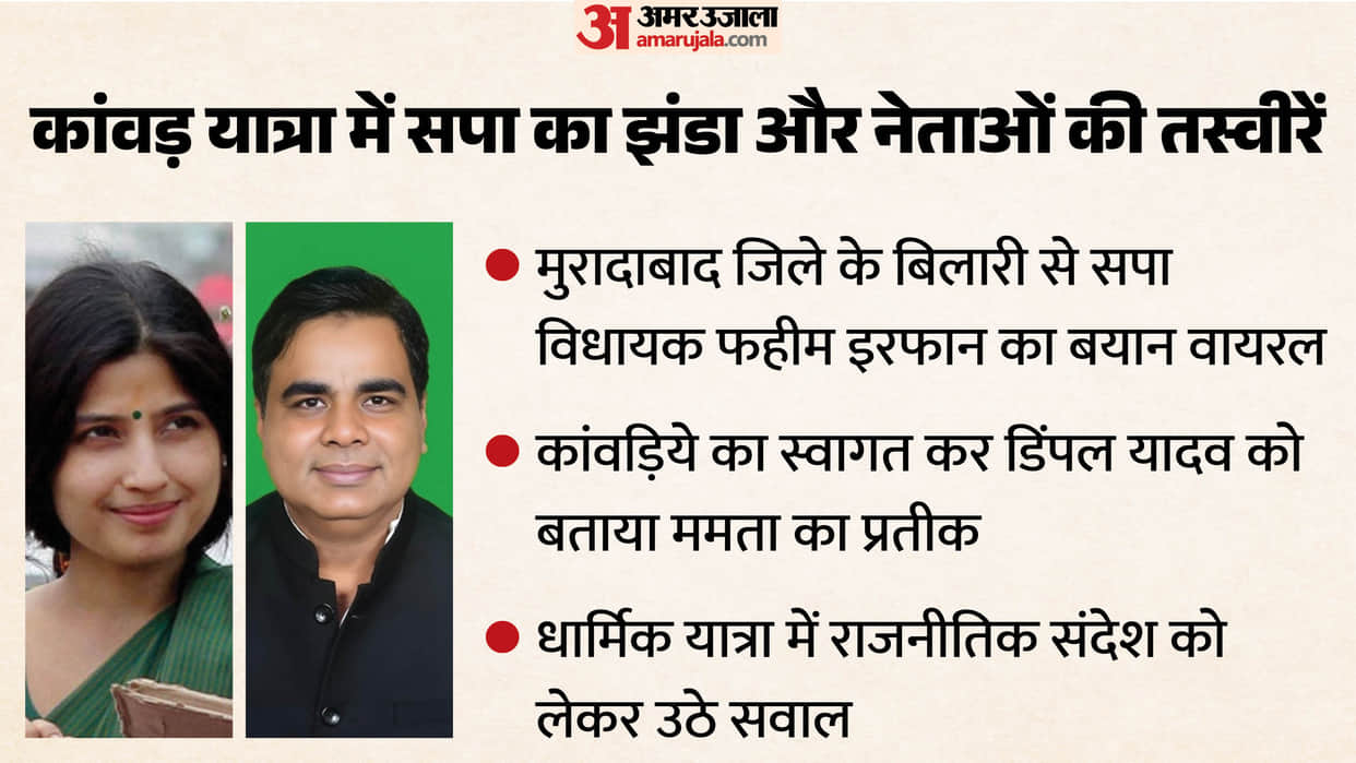 Moradabad Bilari MLA controversial remarks calls Dimple Yadav mother of nation