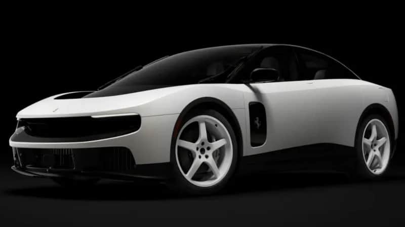 First Electric Ferrari Luce Chassis 0 Sold for Rs 383 Crore: Sets Auction Record for Most Expensive New Car