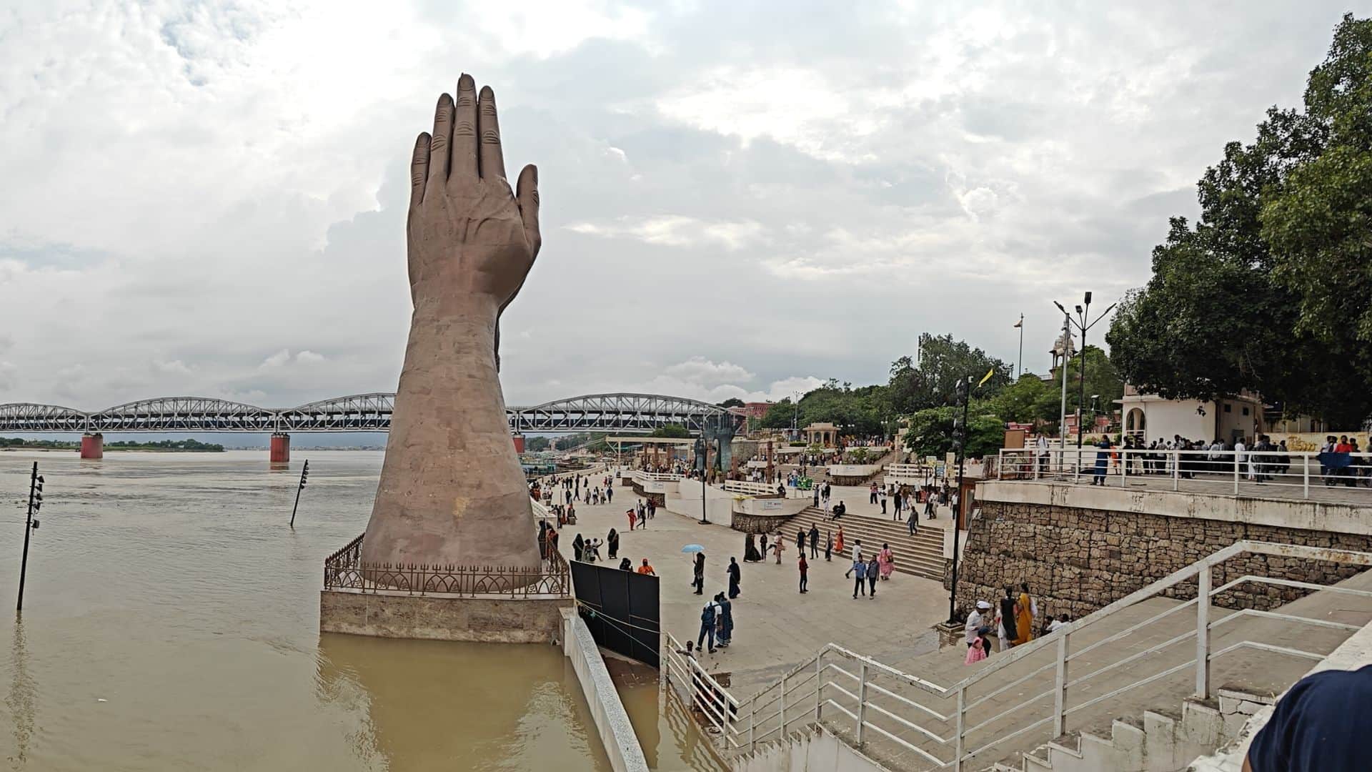 Manikarnika and Harishchandra Ghat Cremation sites relocated due to rising Ganga water levels in Varanasi