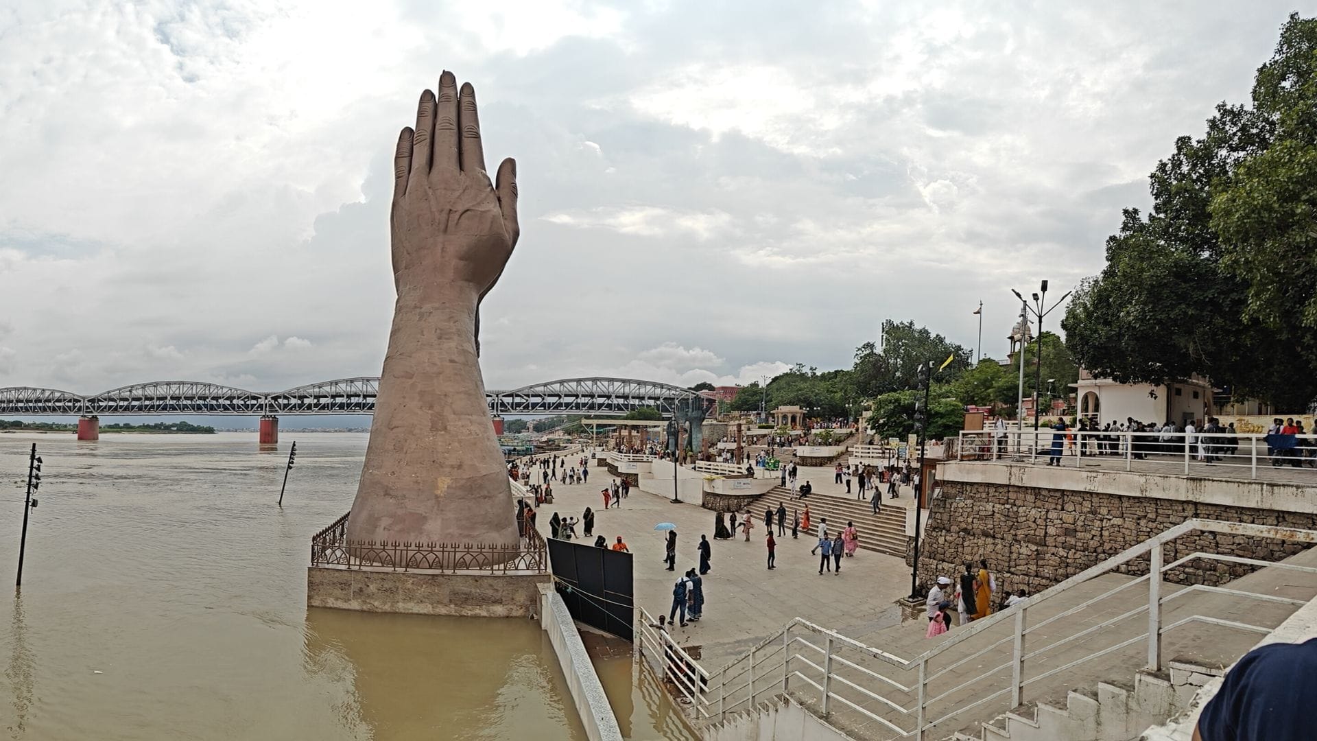 Manikarnika and Harishchandra Ghat Cremation sites relocated due to rising Ganga water levels in Varanasi