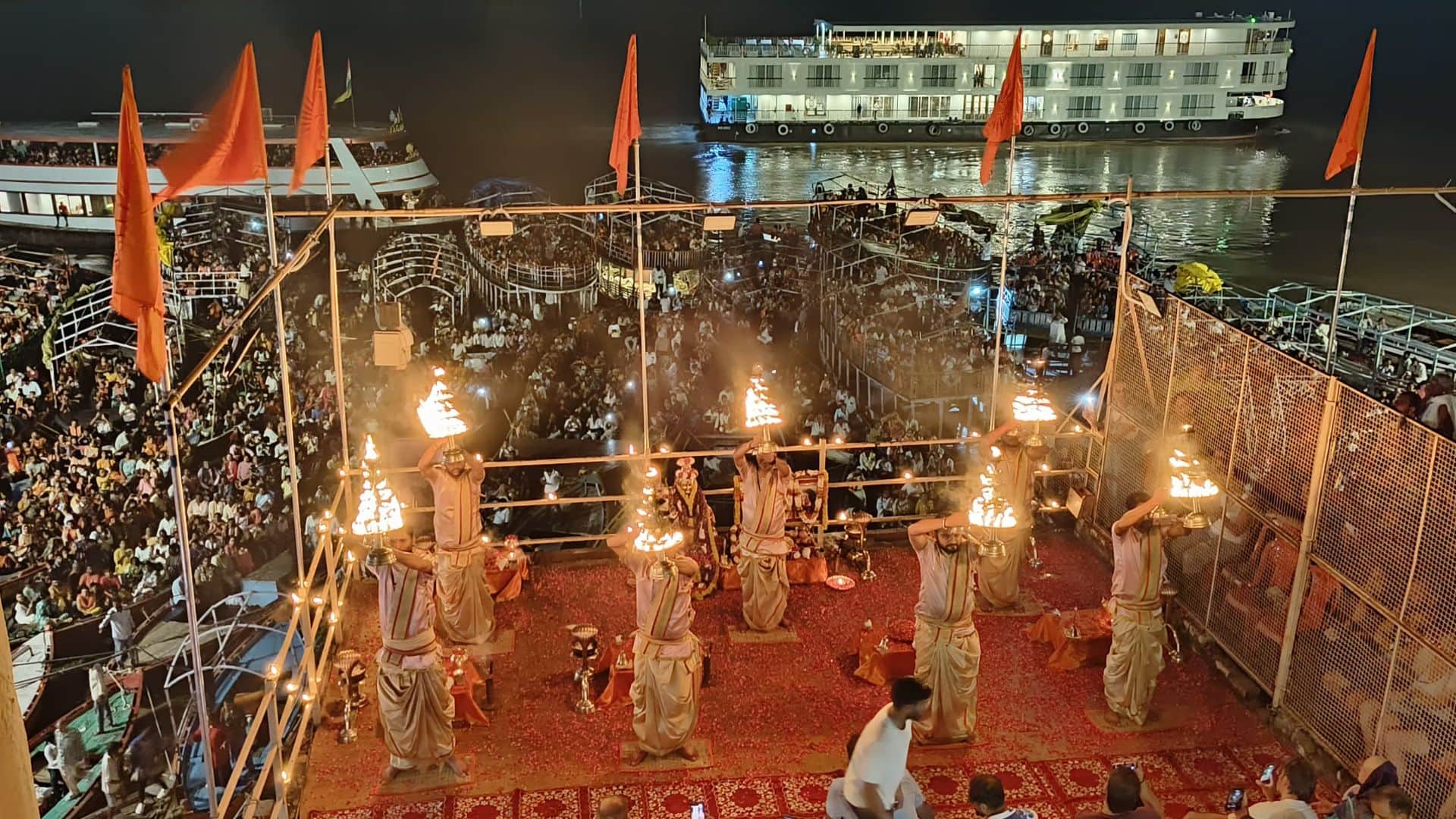 Manikarnika and Harishchandra Ghat Cremation sites relocated due to rising Ganga water levels in Varanasi