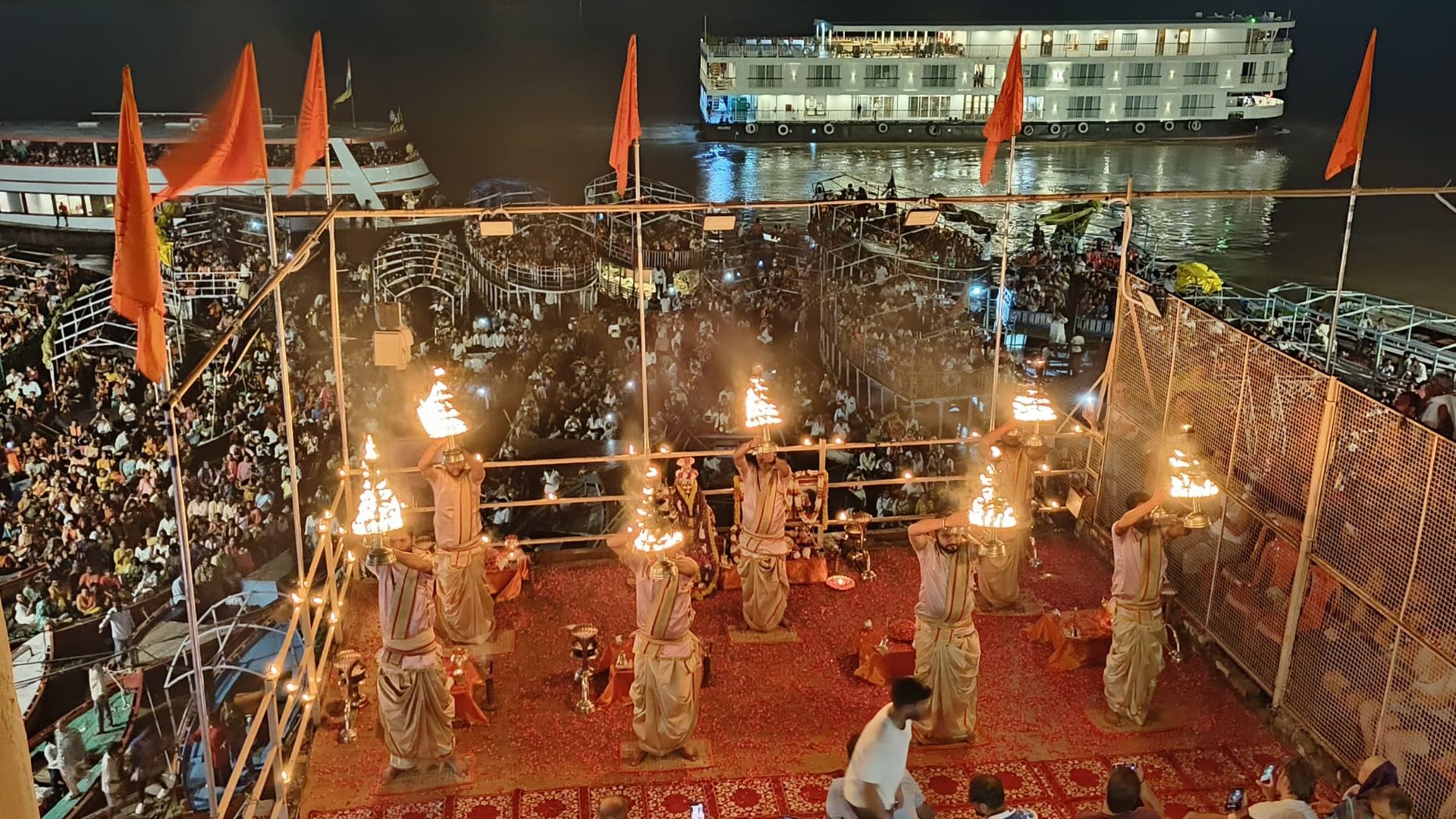 Manikarnika and Harishchandra Ghat Cremation sites relocated due to rising Ganga water levels in Varanasi