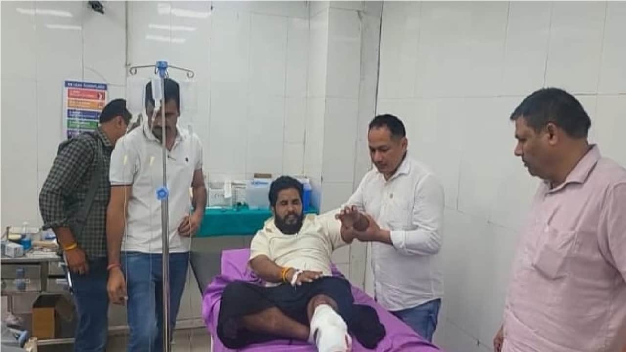 घायल आरोपी