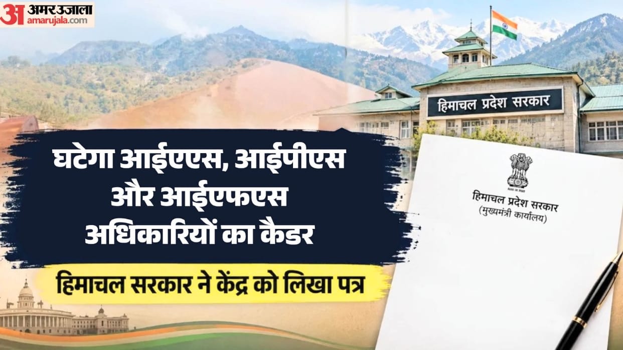 Cadre strength of IAS, IPS, and IFS officers in Himachal to be reduced; letter written to the Centre.