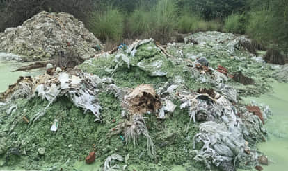 Kanpur: Six dumper-loads of toxic chromium waste removed from Purvamir