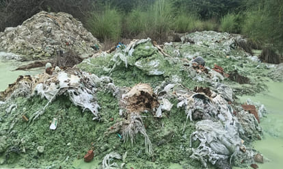Kanpur: Six dumper-loads of toxic chromium waste removed from Purvamir