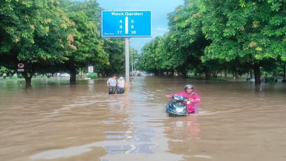 Rain in panchkula mohali chandigarh all update