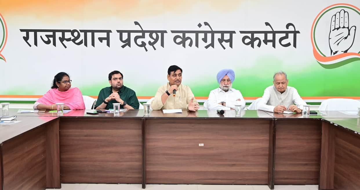 Cong Plans Big ‘Youth Card’ for Rajasthan Local Body Polls, Set to Give Up to 60% Tickets to Young Candidates